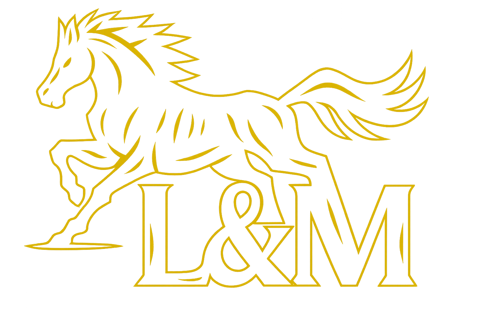 L&M Equine Logo